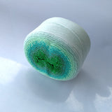 Ever Changing Cotton Blend Cake Yarn: 1000m/1094yd Sport Yarn