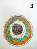 Wool Blend Cake Yarn