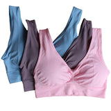 Comfortable Seamless Wireless Bra - 3 Pack