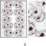 Single Sheet of 3D Raised Design Decals