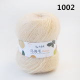 Fluffy Sport Weight Mohair/Acrylic  Yarn with Excellent Yardage