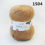 Fluffy Sport Weight Mohair/Acrylic  Yarn with Excellent Yardage
