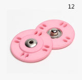Colored Sew On Snaps - 5 pair per lot