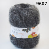 Fluffy Sport Weight Mohair/Acrylic  Yarn with Excellent Yardage