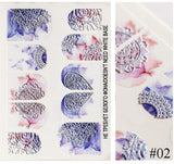 Single Sheet of 3D Raised Design Decals