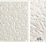 Single Sheet of 3D Raised Design Decals