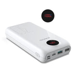 Essential Portable 30000mAh PD QC 3.0 Quick Charge Power Bank for Phones and Other Electronics