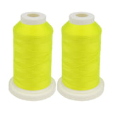 Glow in the Dark Luminous Polyester Embroidery Thread:  800 Meters 150D/2