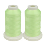 Glow in the Dark Luminous Polyester Embroidery Thread:  800 Meters 150D/2