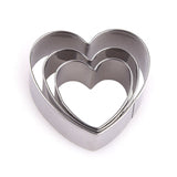 3 Piece Mini Gingerbread Cookie Cutter Set