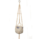 Handmade Natural Cotton Macrame Plant Hanger
