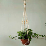 Handmade Natural Cotton Macrame Plant Hanger