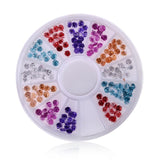 Box of Flat Backed Crystals for Nail Art or Other DIY Crafts