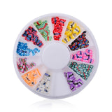 Box of Flat Backed Crystals for Nail Art or Other DIY Crafts
