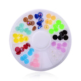 Box of Flat Backed Crystals for Nail Art or Other DIY Crafts