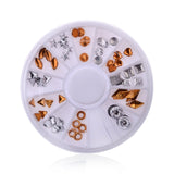 Box of Flat Backed Crystals for Nail Art or Other DIY Crafts