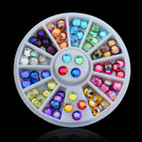 Box of Flat Backed Crystals for Nail Art or Other DIY Crafts