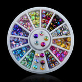 Box of Flat Backed Crystals for Nail Art or Other DIY Crafts