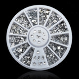 Box of Flat Backed Crystals for Nail Art or Other DIY Crafts