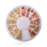 Box of Flat Backed Crystals for Nail Art or Other DIY Crafts