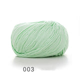Super Soft Cotton Baby Weight Yarn in Scrumptious Colors