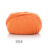 Super Soft Cotton Baby Weight Yarn in Scrumptious Colors