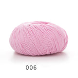 Super Soft Cotton Baby Weight Yarn in Scrumptious Colors