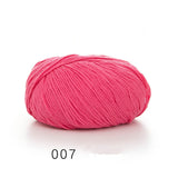 Super Soft Cotton Baby Weight Yarn in Scrumptious Colors