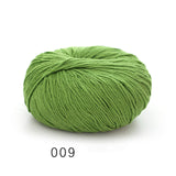 Super Soft Cotton Baby Weight Yarn in Scrumptious Colors