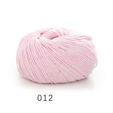 Super Soft Cotton Baby Weight Yarn in Scrumptious Colors