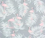 Flamingo Print 100% Cotton Broadcloth