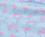 Flamingo Print 100% Cotton Broadcloth
