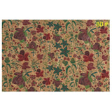 Printed Natural Cork Fabric 35" x 54"  (90 x 135cm) Piece 0.5mm thick