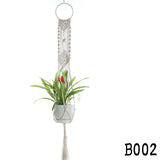 Handmade Indoor Outdoor Cotton  Macrame Plant Hangers