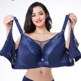 Push Up Plus Size Underwire Bra with Cotton Lined Cups