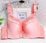 Push Up Plus Size Underwire Bra with Cotton Lined Cups