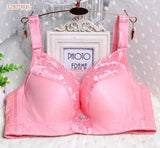 Push Up Plus Size Underwire Bra with Cotton Lined Cups