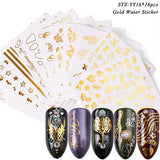 C19 Nail Art Decals in Your Choice of Designs