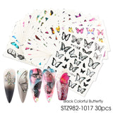 C19 Nail Art Decals in Your Choice of Designs