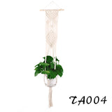 Hand Made Cotton Macrame Indoor Plant Hanger