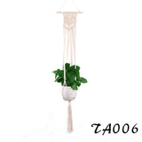 Hand Made Cotton Macrame Indoor Plant Hanger