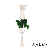 Hand Made Cotton Macrame Indoor Plant Hanger