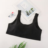 Seamless Rayon Lycra Stretch Vented Mesh Bra with Removable Pads