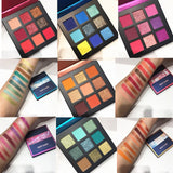 Jewel Toned Eye Shadow Palettes